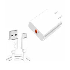 GENERICO - CARGADOR DE PARED 2 EN 1 TIPO C 4.0 A