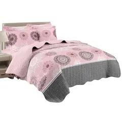 GOLDSUN - Cubrecama 2Plz - 7 Piezas G-1