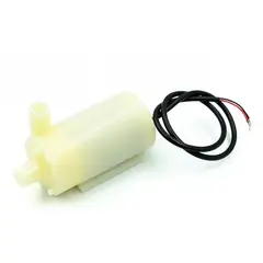 GENERICO - Mini Bomba de Agua Anfibia DC 3 a 5V Sumergible sin conector USB