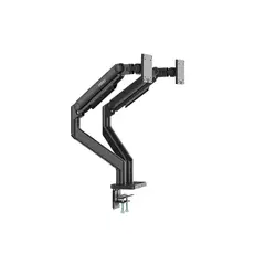 MSI - Brazo Soporte Dual MAG MT201D para monitores de estructura robusta y facil montaje