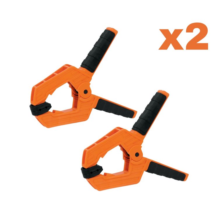 Prensa de resorte de 6" pack 2 unidades,
