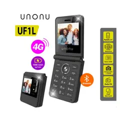 UNONU - UF1L FLIP PHONE 128MB 32MB Negro