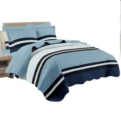 GOLDSUN - Cubrecama 2Plz - 7 Piezas G-2