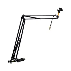 GENERICO - Pedestal de Micrófono con Brazo Articulado para Micrófono RP-1 FREE POWER