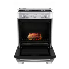 MABE - Cocina a Gas CMP6020FG1 24" 4 Hornillas Silver