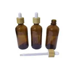 NO LOGO - BOTELLAS GOTERO 100ML AMBAR REDONDO CAJA X 140 UND