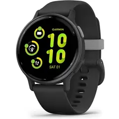 GARMIN - Vívoactive 5 GPS Smartwatch - Black Slate