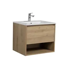 KLIPEN - MUEBLE BANO BEYA OAK 605X465X45CM