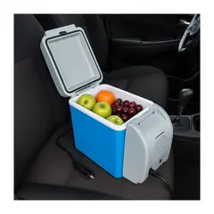 GENERICO - Mini Cooler Portátil para Autos 2 en 1