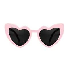 GENERICO - Lentes forma corazón rosado