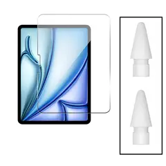 GENERICO - Mica Vidrio Templado Para iPad Air 7 M3 11 Del 2025 Y Puntas