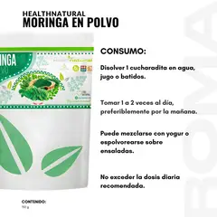 HEALTHNATURAL - MORINGA EN POLVO 150G