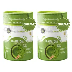 HEALTHNATURAL - PACK 2 TÉ MATCHA ORGÁNICO 150G