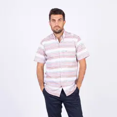 PIERRE CARDIN - CAMISA MC ETQ AZUL PC-62621CAA