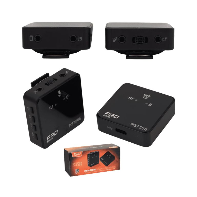 Micrófono Solapero Inalámbrico PS750S PRO SERIES