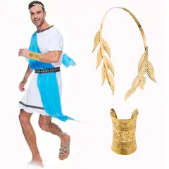 GENERICO - Juego de accesorios Romano (Diadema y Brazalete)