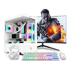 RYZEN - Pc Gamer AMD 7 8700F 16GB DDR5 500GB 24 RTX5060 8GB Mipclista WHITE COMPUTADORA