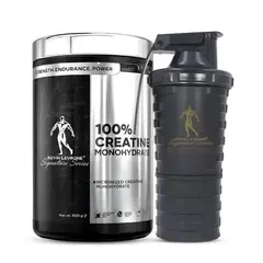KEVIN LEVRONE - Creatina 500 G + Shaker Granada 600 ML - 2 Cuerpos