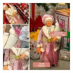 GENERICO - Mamanuela Cocinero Grande Muneco Parado de 64 cm en Rosado