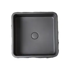 KLIPEN - LAVAMANOS 4EVER STONE 400X400X120 NEGRO