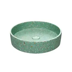 KLIPEN - LAVAMANOS NAPOLES TERRAZO VERDE MENTA