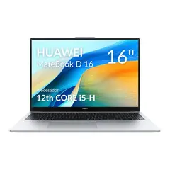 HUAWEI - Laptop MateBook D16 2024 16" i5-12450H 512GB SSD 8GB RAM Plateada