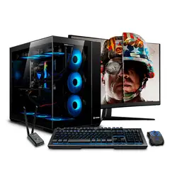 RYZEN - Pc Gamer AMD 9 9950X3D 32GB DDR5 1TB 27 RTX5080 16GB Mipclista FALKOR COMPUTADORA