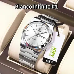 GENERICO - RELOJ POEDAGAR HOMBRE BLANCO INFINITO