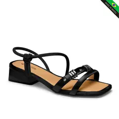 MISSISSIPI - SANDALIA TACO BLOCK ME340-ME341-0001 PRETO