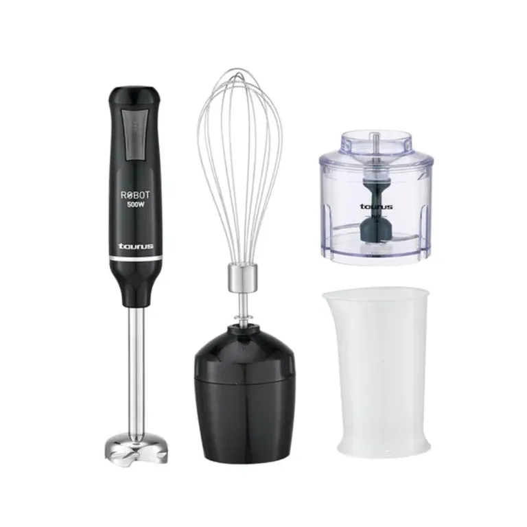 Batidora de Inmersion Robot 500 Plus Inox II Negro