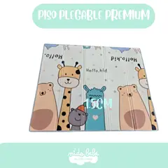 BABY - PISO PLEGABLE CON DISEÑO Y BORDES PREMIUN 1.5 CM