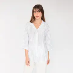 EVANIC - CAMISA OVERSIZE RAYAS PIA