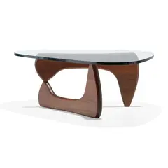 GENERICO - Mesa de Centro Cristal - Marrón