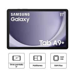 SAMSUNG - Tablet Galaxy Tab A9 Plus 64GB 4GB color - Negro