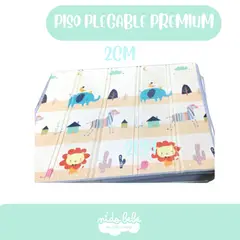 BABY - PISO PLEGABLE CON DISEÑO Y BORDES PREMIUN 2 CM