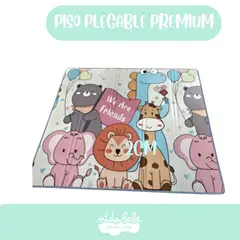 BABY - PISO PLEGABLE CON DISEÑO Y BORDES PREMIUN 2 CM