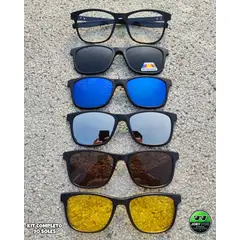 GENERICO - LENTES IMANTADOS 6 EN 1 FLEXIBLE PREMIUM