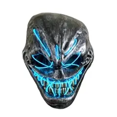 GENERICO - MASCARA LED ALIEN TERROR PARA HALLOWEEN