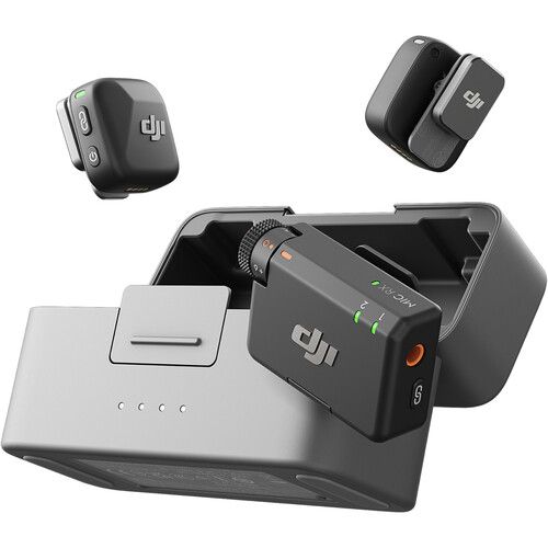 Mic Mini 2 TX + 1 RX - Negro Microfono inalambrico