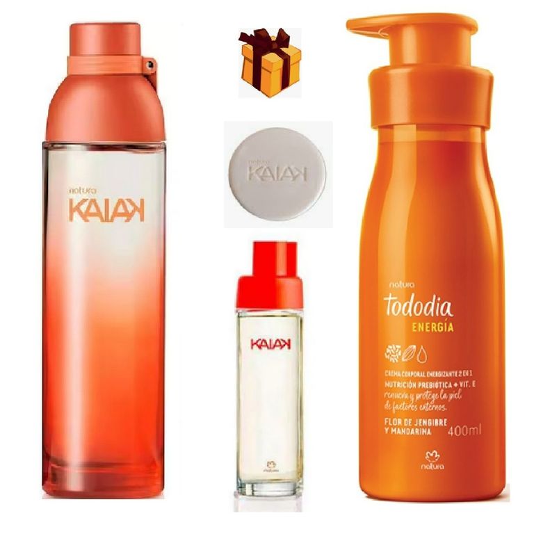 Kaiak clasico fem 100ml+ mini 25ml + crema + jabon y regalo