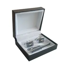 GENERICO - Set Gemelos con Pisa Corbata - Plateado