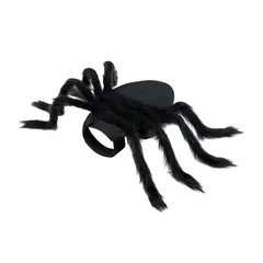 S&T - Disfraz de Araña para Mascotas Talla M Negro