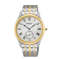 SEIKO - Reloj Blanco Two-Tone SRK048P1