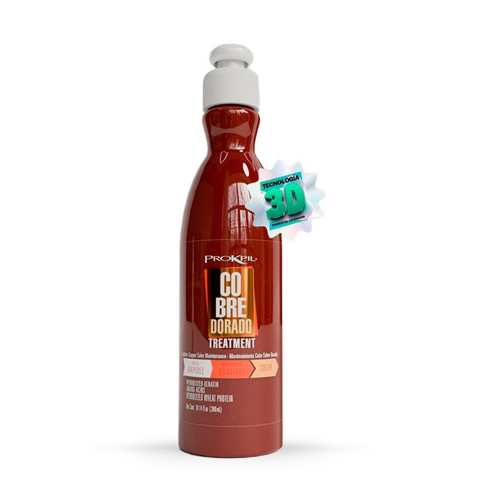 Tratamiento Cobre Dorado 3D 300 ml