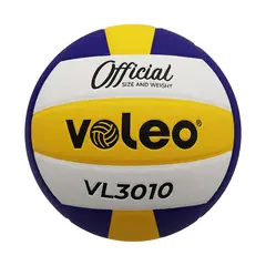 VOLEO - PELOTA DE VOLEY VL3010 - CUERO SINTÉTICO PU - PREMIUM - NÚMERO 5