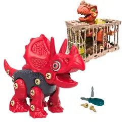 GENERICO - Juguete Armable Dinosaurio Triceratops