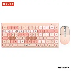 HAVIT - KIT TECLADO Y MOUSE INALAMBRICO - KB831WB-SP