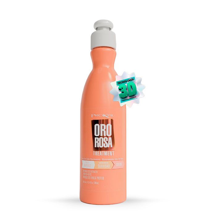 Tratamiento Oro Rosa 3D 300 ml