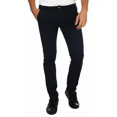 GENERICO - Pantalón Hombre Drill Slim Fit - Azul Marino
