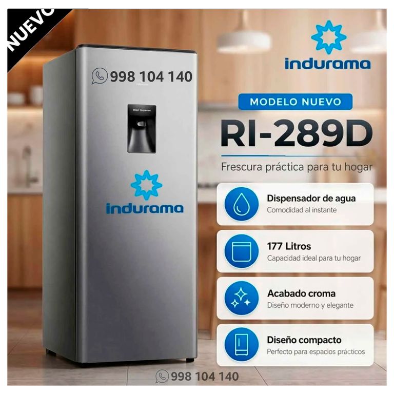 Refrigeradora Autofrost 177 Litros RI-289D